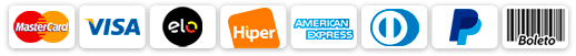 Pix, Cartão de Crédito e Boleto